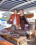 ROMEO AIR ITALIA SHARK TOILETRY BAG