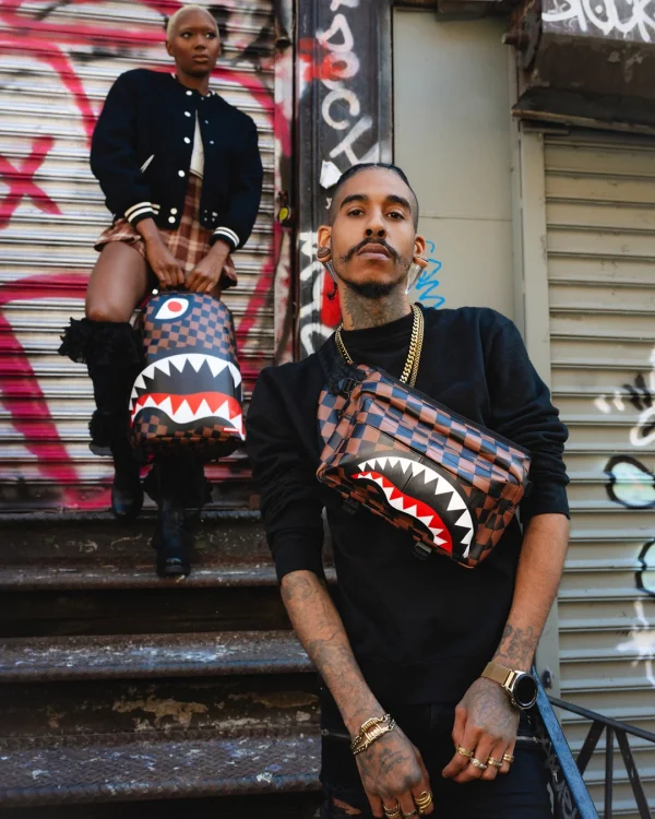 THE HANGOVER SHARK CARGO CROSSBODY