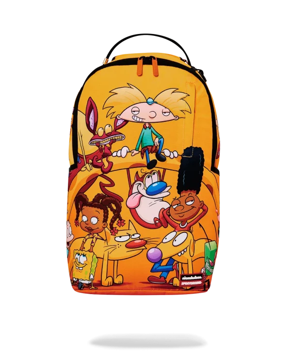 90s NICK CAT DOG SHARK MOUTH DLXSR BACKPACK