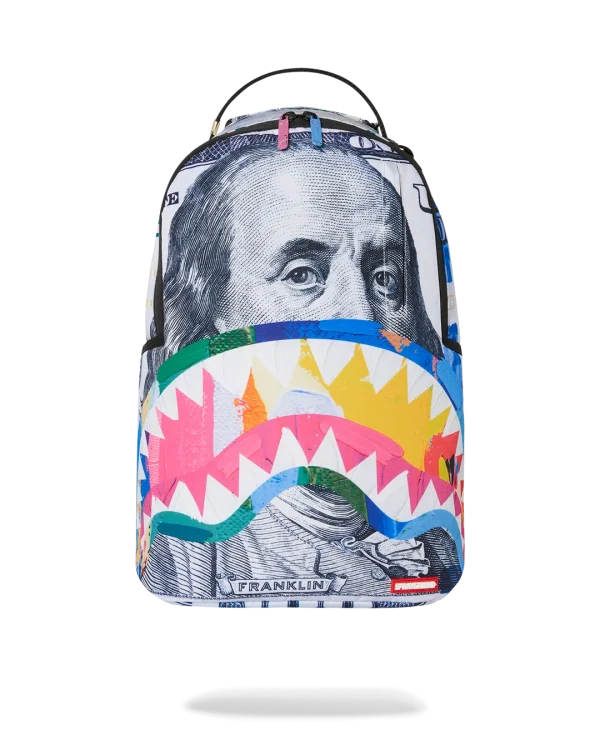 I PAINT ON MONEY DLXSR BACKPACK