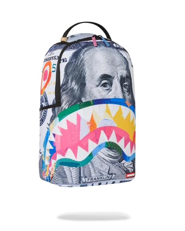 I PAINT ON MONEY DLXSR BACKPACK