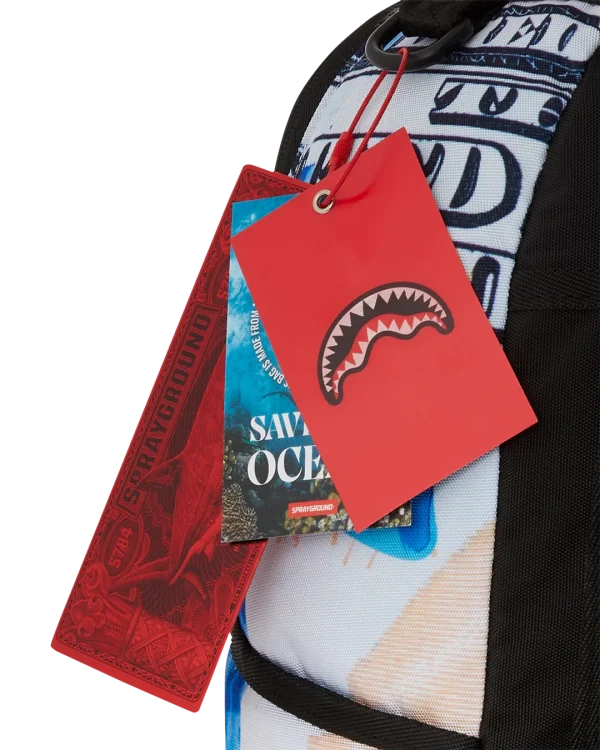 I PAINT ON MONEY DLXSR BACKPACK