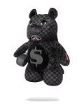 'WHAT THE BEEP' SHARK MONEYBEAR TEDDYBEAR BACKPACK
