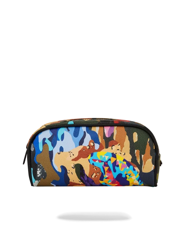 SLICED AND DICED CAMO POUCH