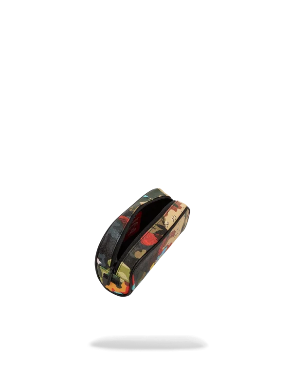 SLICED AND DICED CAMO POUCH