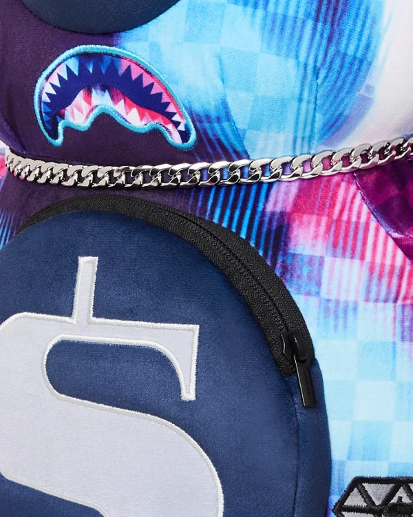 SHARKCLUB ELECTRONICA MONEYBEAR TEDDYBEAR BACKPACK