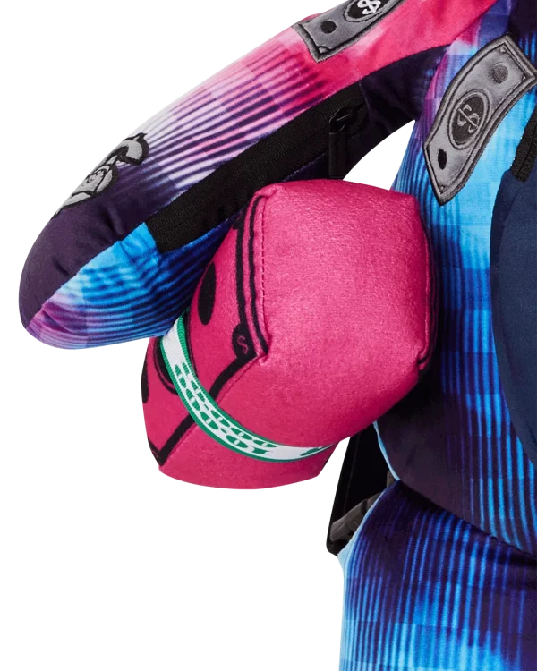 SHARKCLUB ELECTRONICA MONEYBEAR TEDDYBEAR BACKPACK