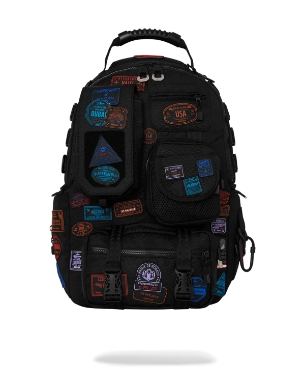 JAMES FIRST CLASS I GOT THESE STAMPS BACKPACK