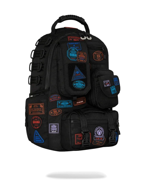 JAMES FIRST CLASS I GOT THESE STAMPS BACKPACK