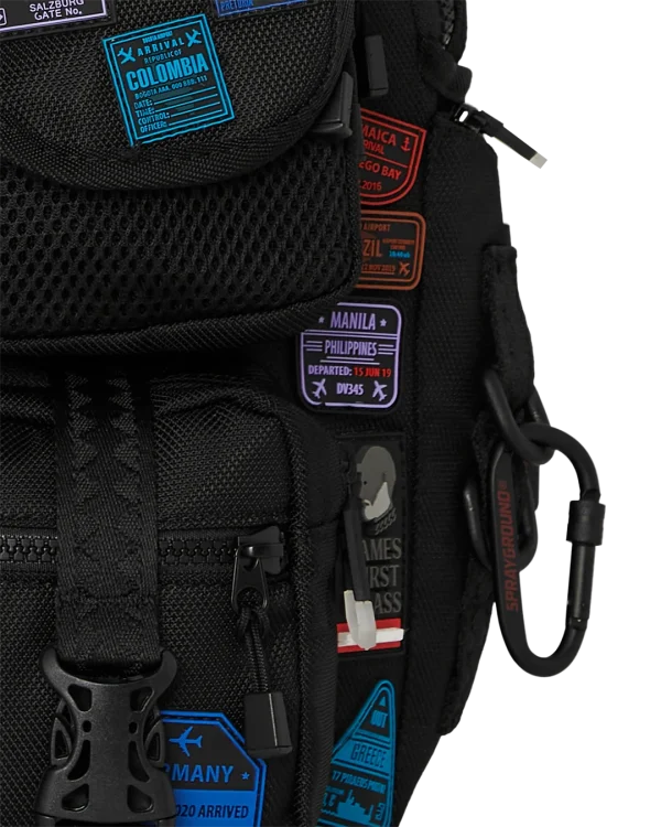 JAMES FIRST CLASS I GOT THESE STAMPS BACKPACK