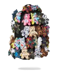 PACK OF BEARS REAL PLUSH BEARS RUNWAY PIECE BACKPACK - SUPER EXCLUSIVE