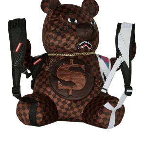 BEAR WEARING BACKPACK AS A BACKPACK
