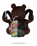 BEAR WEARING BACKPACK AS A BACKPACK
