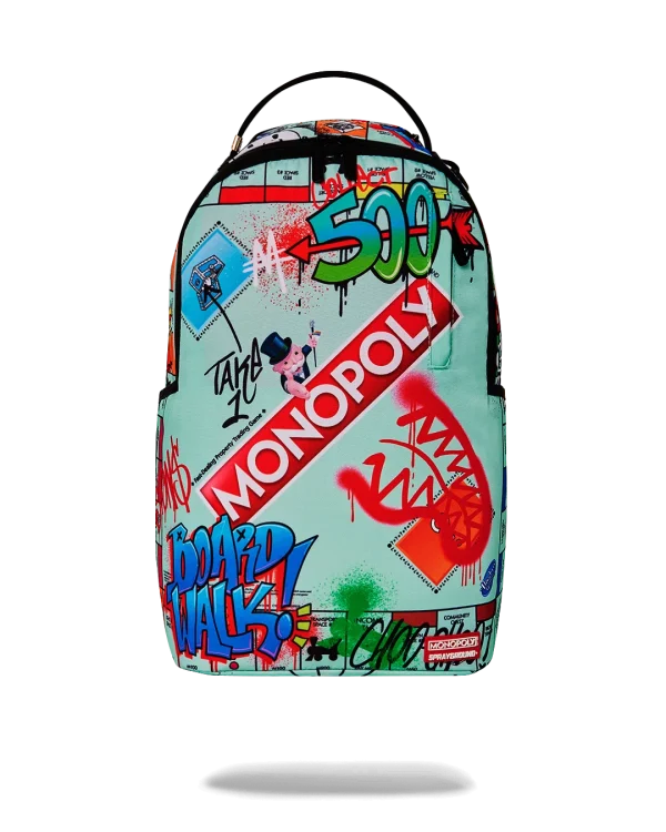 MONOPOLY DO NOT PASS GO DLXSR BACKPACK