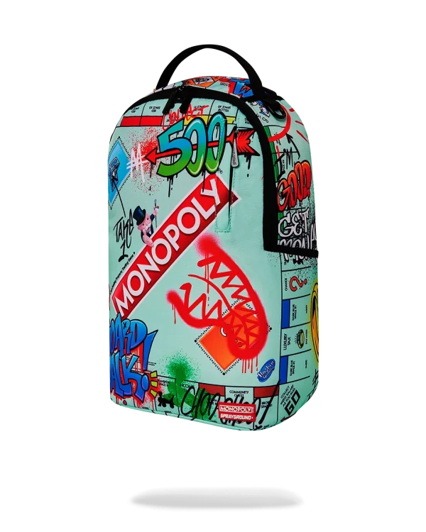 MONOPOLY DO NOT PASS GO DLXSR BACKPACK