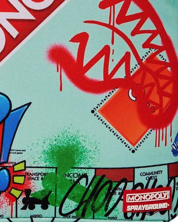 MONOPOLY DO NOT PASS GO DLXSR BACKPACK