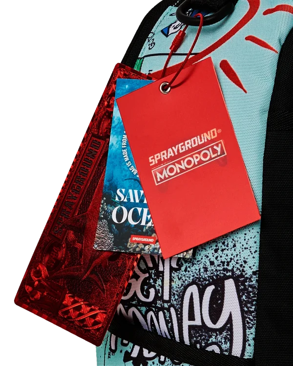 MONOPOLY DO NOT PASS GO DLXSR BACKPACK