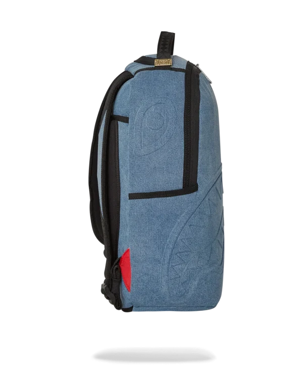 STONE WASH 3D SHARK BACKPACK
