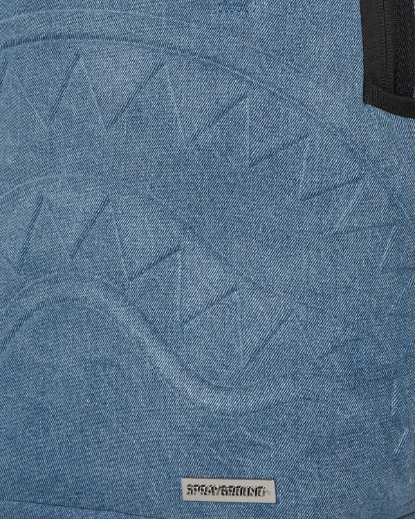 STONE WASH 3D SHARK BACKPACK