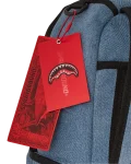 STONE WASH 3D SHARK BACKPACK