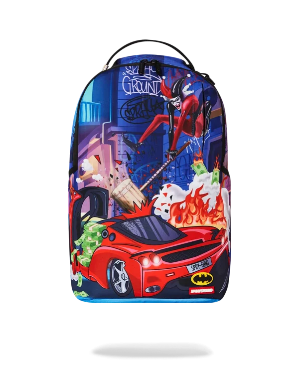 HARLEY QUINN SMASH SMASH DLXSR BACKPACK