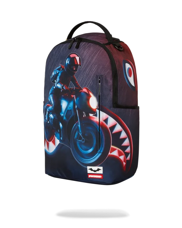 CAT WOMAN BIKER DLXSR BACKPACK