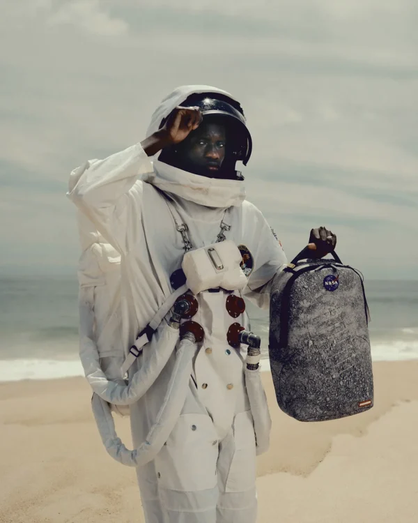 STEP INTO THE FUTURE - NASA COLLAB MOON SHARK 3D MOLDED