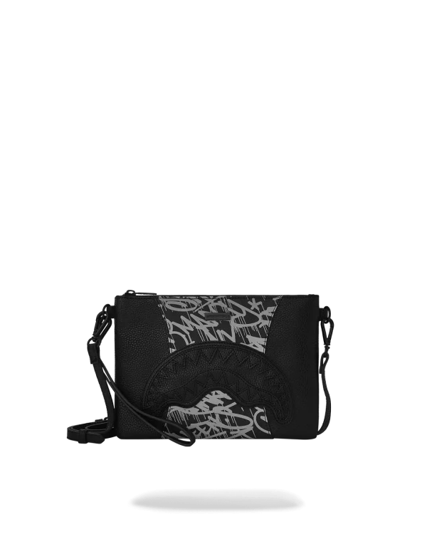 A.M.P.M CROSSOVER CLUTCH W/ SHOULDER STRAP