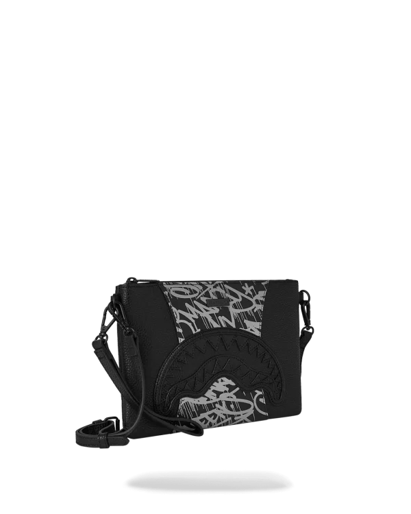 A.M.P.M CROSSOVER CLUTCH W/ SHOULDER STRAP