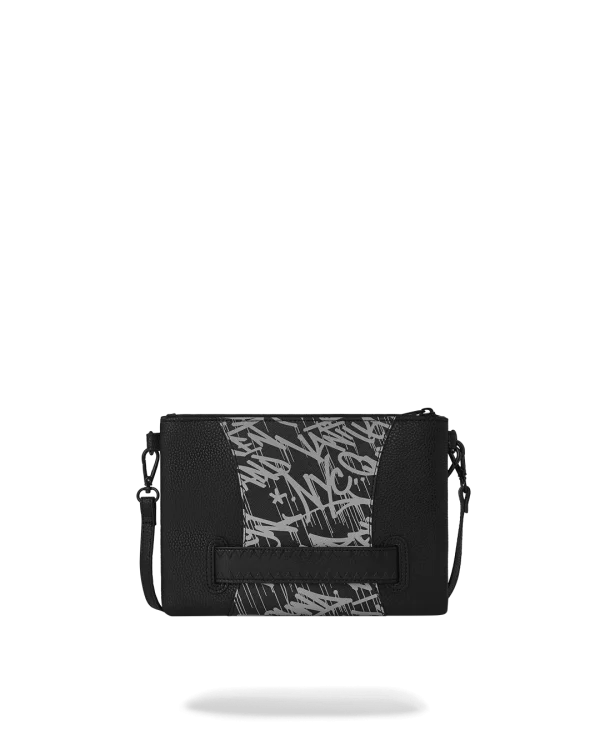 A.M.P.M CROSSOVER CLUTCH W/ SHOULDER STRAP