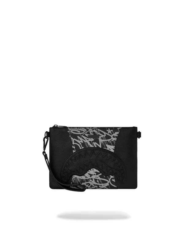 A.M.P.M CROSSOVER CLUTCH W/ SHOULDER STRAP