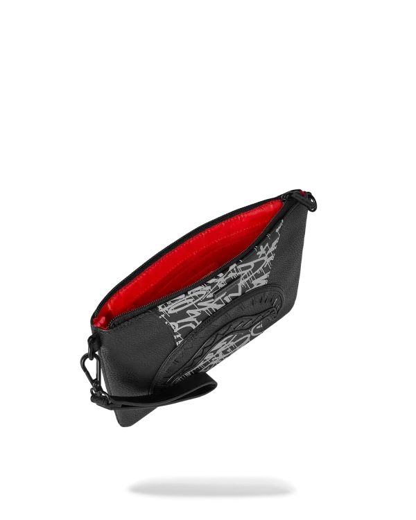 A.M.P.M CROSSOVER CLUTCH W/ SHOULDER STRAP