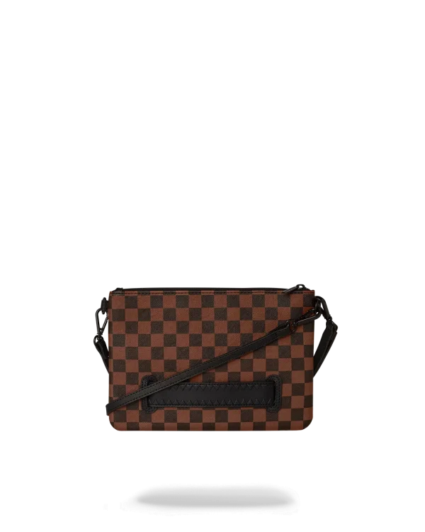 SHARKS IN PARIS CLEAR FOR TAKEOFF CROSSOVER CLUTCH WITH STRAP