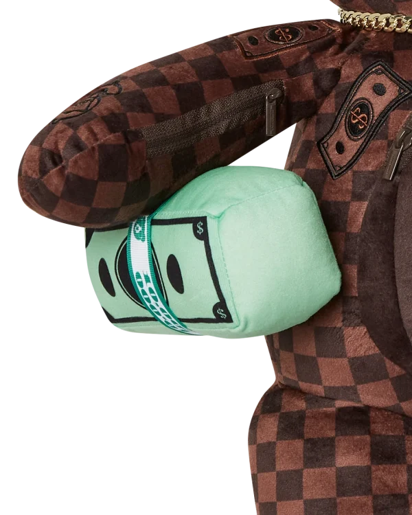 LENTICULAR EFFECTS MONEYBEAR TEDDYBEAR BACKPACK