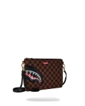 LENTICULAR EFFECTS CROSSOVER CLUTCH W/ SHOULDER STRAP