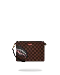 LENTICULAR EFFECTS CROSSOVER CLUTCH W/ SHOULDER STRAP