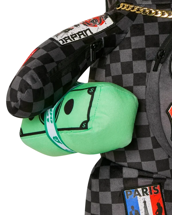 GLOBAL MOGUL UNLIMITED MILES MONEYBEAR TEDDYBEAR BACKPACK