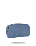STONE WASHED SHARK PENCIL POUCH