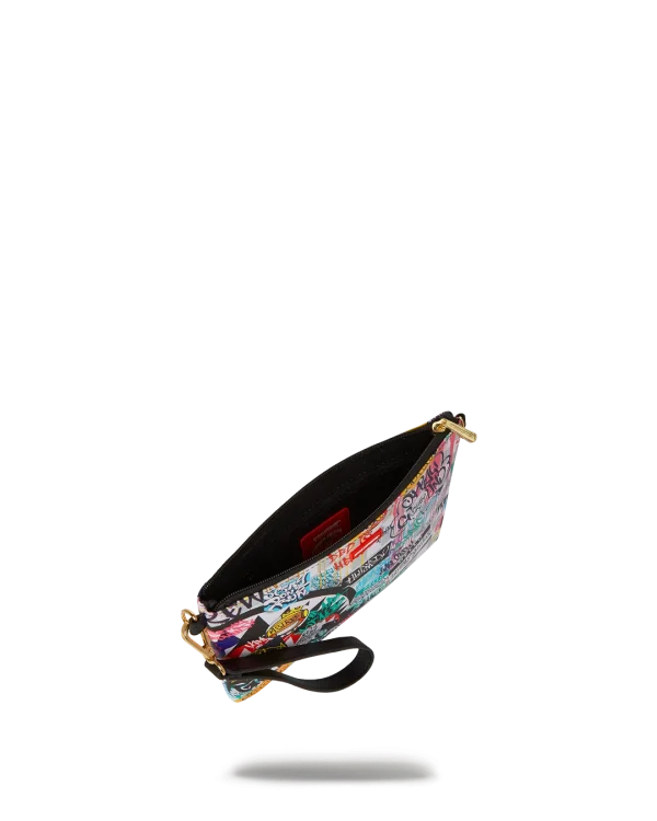 CREATE ANOTHER DAY CROSSOVER CLUTCH W/ SHOULDER STRAP