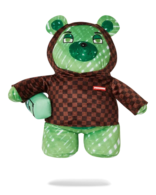 SHARKS IN PARIS FADE AWAY HOODIE MONEYBEAR TEDDYBEAR BACKPACK
