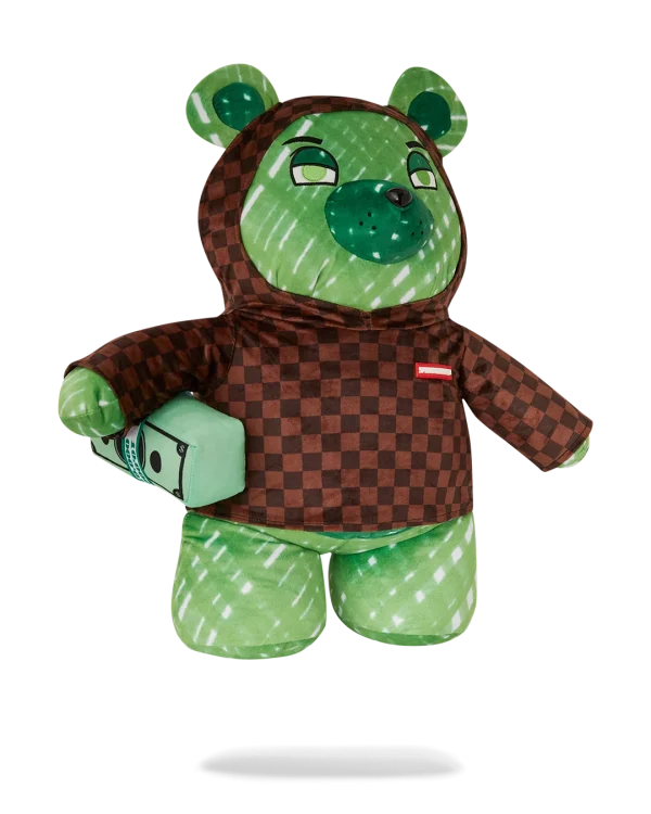 SHARKS IN PARIS FADE AWAY HOODIE MONEYBEAR TEDDYBEAR BACKPACK
