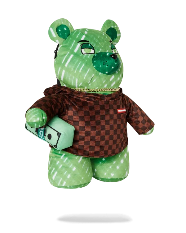 SHARKS IN PARIS FADE AWAY HOODIE MONEYBEAR TEDDYBEAR BACKPACK