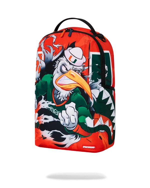 UNIVERSITY OF MIAMI CLAP BACK DLXSR BACKPACK