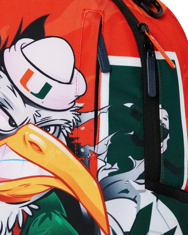 UNIVERSITY OF MIAMI CLAP BACK DLXSR BACKPACK