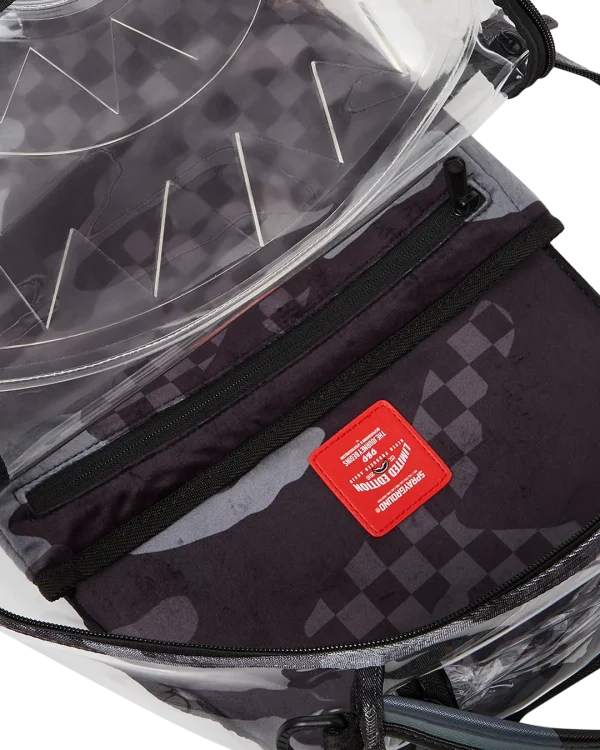 CLEAR AS NIGHT - CLEAR DLX BACKPACK
