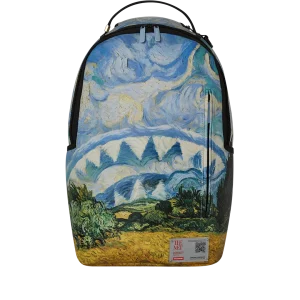 THE MET VAN GOGH WHEAT FIELD WITH CYPRESSES BACKPACK
