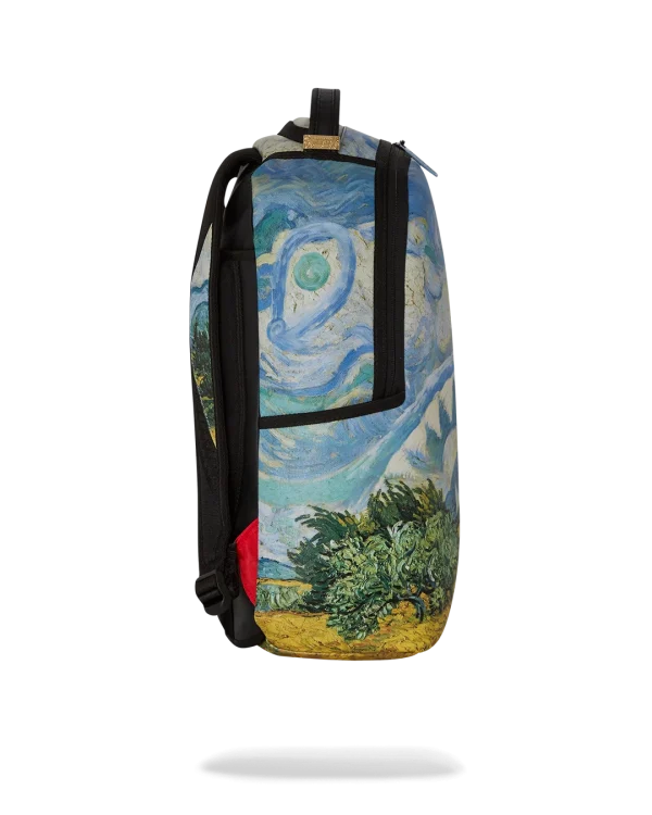 THE MET VAN GOGH WHEAT FIELD WITH CYPRESSES BACKPACK