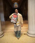 THE MET INCA CHECKERBOARD BACKPACK