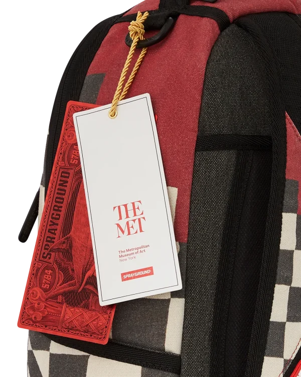 THE MET INCA CHECKERBOARD BACKPACK