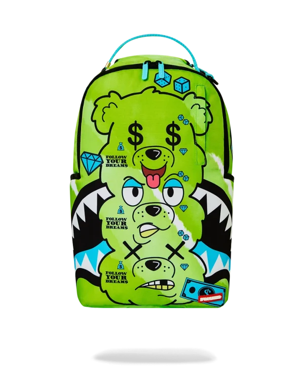 MONEY BEAR SEEING TRIPLE DLXSR BACKPACK